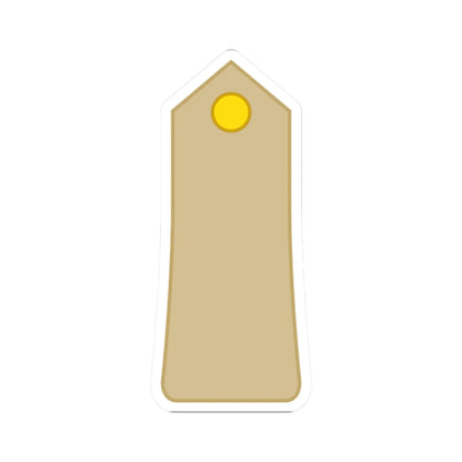 Morocco Army OR 1 (Morocco) (Military Rank) STICKER Vinyl Kiss-Cut Decal 2 Inch White - The Sticker Space