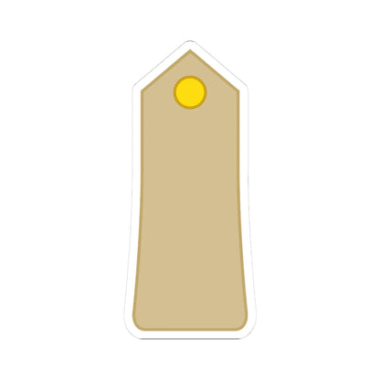 Morocco Army OR 1 (Morocco) (Military Rank) STICKER Vinyl Kiss-Cut Decal 3 Inch White - The Sticker Space