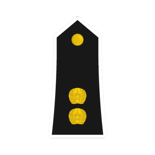 Morocco Gendarmerie OF 1b (Morocco) (Military Rank) STICKER Vinyl Kiss-Cut Decal 2 Inch White - The Sticker Space