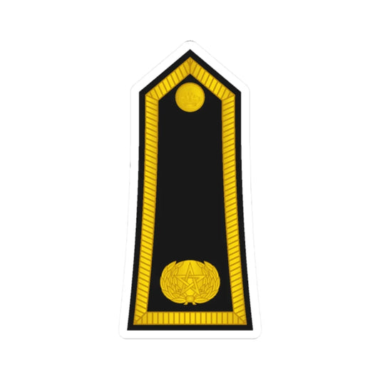 Morocco Gendarmerie OF 3 (Morocco) (Military Rank) STICKER Vinyl Kiss-Cut Decal 2 Inch White - The Sticker Space