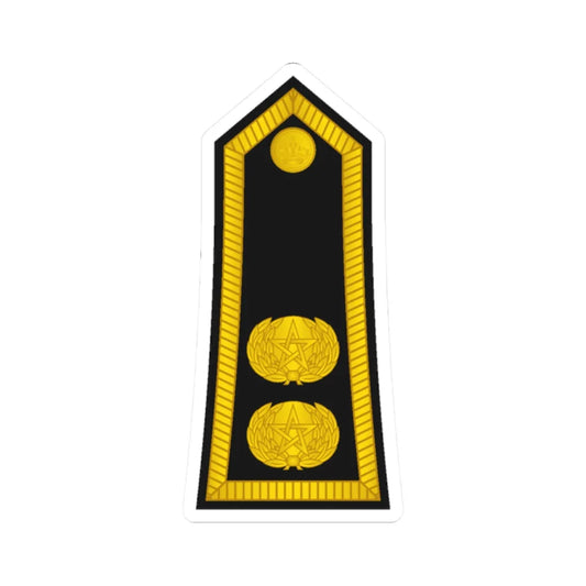 Morocco Gendarmerie OF 5b (Morocco) (Military Rank) STICKER Vinyl Kiss-Cut Decal 2 Inch White - The Sticker Space