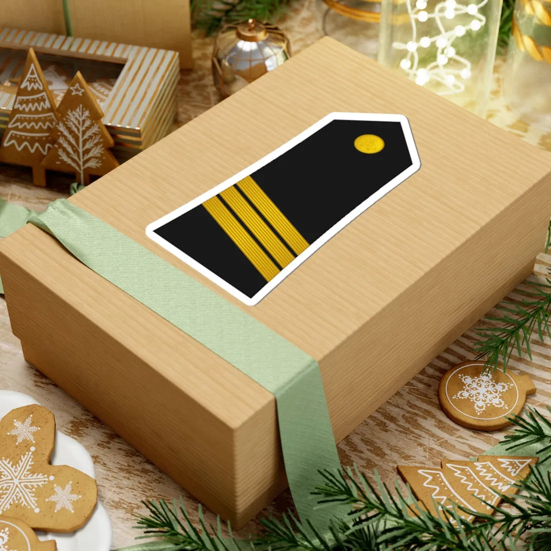 Morocco Gendarmerie OR 6 (Morocco) (Military Rank) STICKER Vinyl Kiss-Cut Decal - The Sticker Space