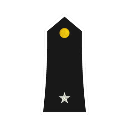 Morocco Gendarmerie OR 8 (Morocco) (Military Rank) STICKER Vinyl Kiss-Cut Decal 2 Inch White - The Sticker Space