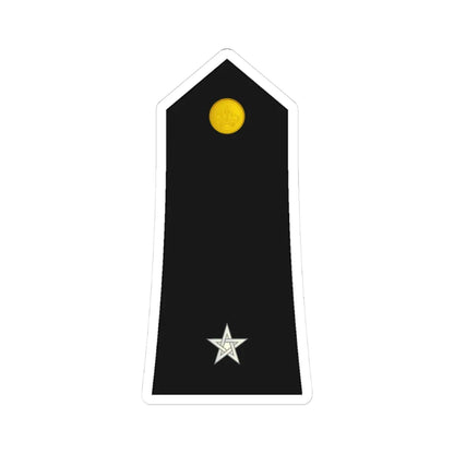 Morocco Gendarmerie OR 8 (Morocco) (Military Rank) STICKER Vinyl Kiss-Cut Decal 3 Inch White - The Sticker Space