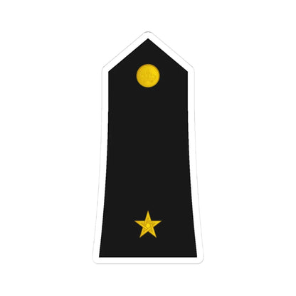 Morocco Gendarmerie OR 9 (Morocco) (Military Rank) STICKER Vinyl Kiss-Cut Decal 3 Inch White - The Sticker Space