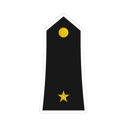 Morocco Gendarmerie OR 9 (Morocco) (Military Rank) STICKER Vinyl Kiss-Cut Decal 4 Inch White - The Sticker Space