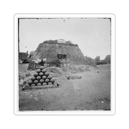 Morris Island, S.C. Closer View of Same (U.S. Civil War) STICKER Vinyl Kiss-Cut Decal 6 Inch White - The Sticker Space