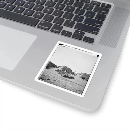 Morris Island, S.C. Interior View of Fort Putnam (U.S. Civil War) STICKER Vinyl Kiss-Cut Decal - The Sticker Space