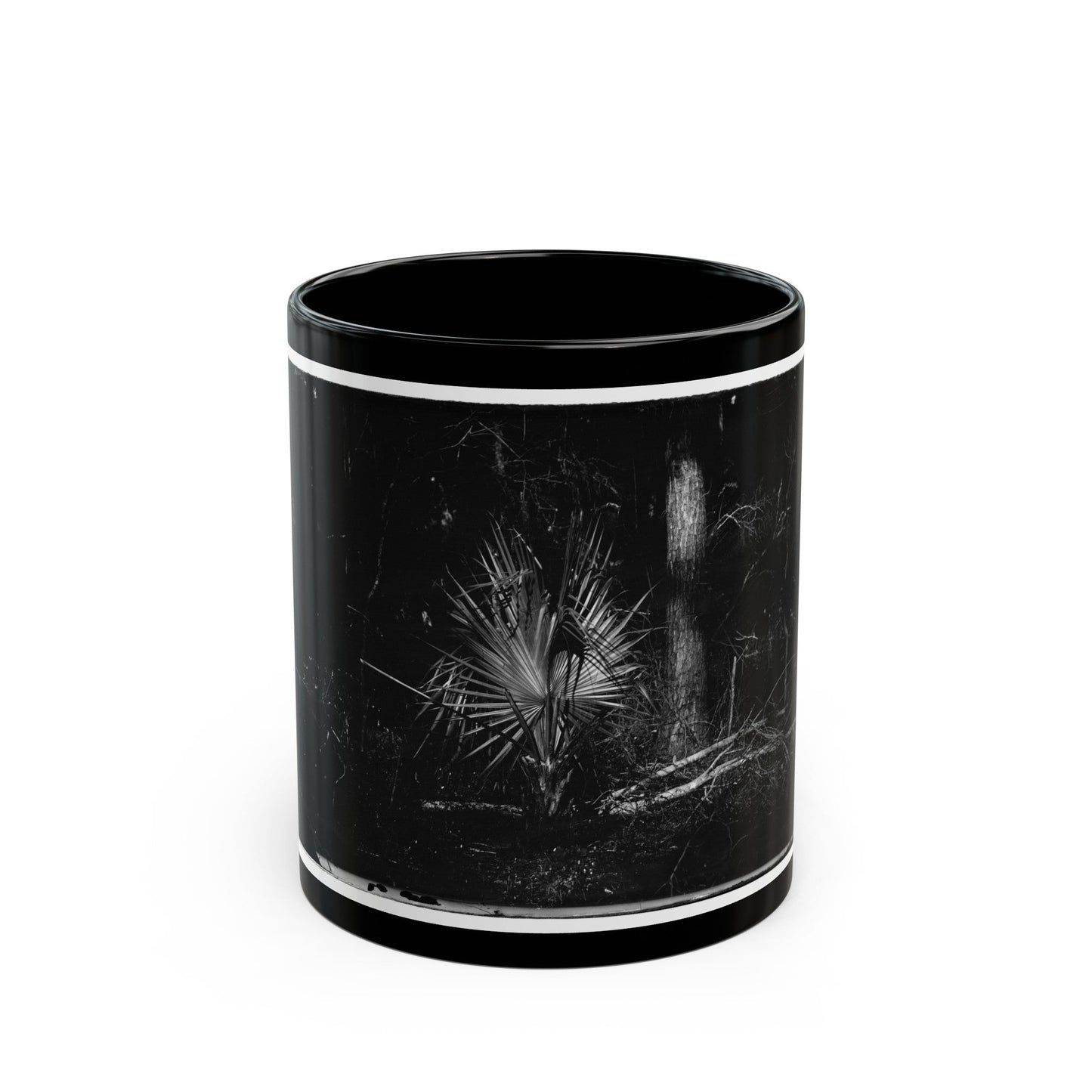 Morris Island, South Carolina 002 (U.S. Civil War) Black Coffee Mug-11oz-The Sticker Space