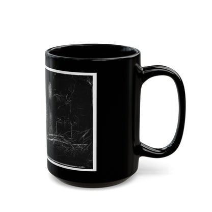 Morris Island, South Carolina 002 (U.S. Civil War) Black Coffee Mug-The Sticker Space