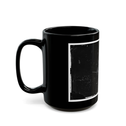 Morris Island, South Carolina 002 (U.S. Civil War) Black Coffee Mug-The Sticker Space