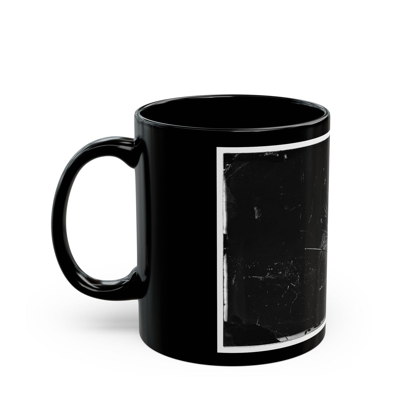 Morris Island, South Carolina 002 (U.S. Civil War) Black Coffee Mug-The Sticker Space