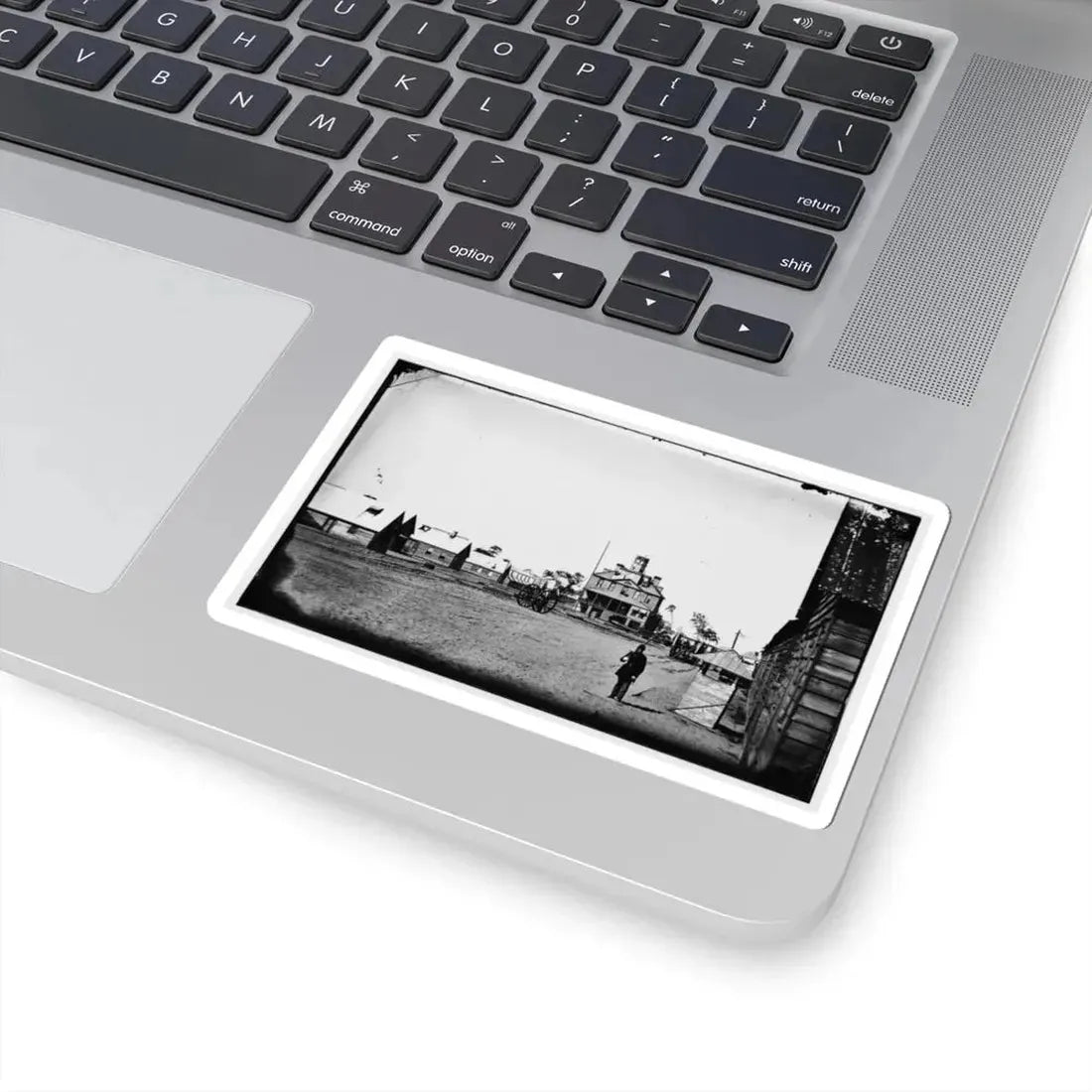 Morris Island, South Carolina. Unidentified Camp 005 (U.S. Civil War) STICKER Vinyl Kiss-Cut Decal - The Sticker Space