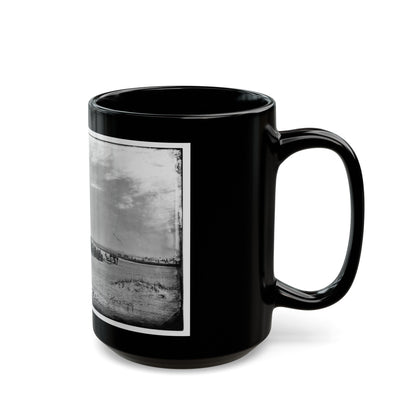 Morris Island, South Carolina. Unidentified Camp 003 (U.S. Civil War) Black Coffee Mug-The Sticker Space