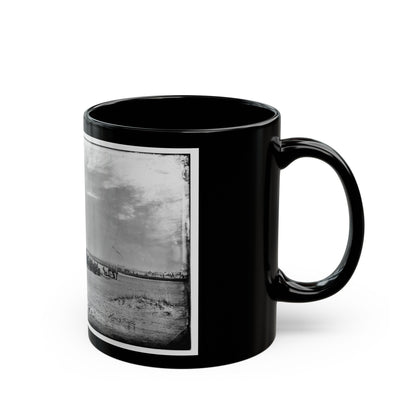 Morris Island, South Carolina. Unidentified Camp 003 (U.S. Civil War) Black Coffee Mug-The Sticker Space