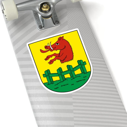 Morschach-blazon (Switzerland) (Coat of Arms) STICKER Vinyl Kiss-Cut Decal - The Sticker Space