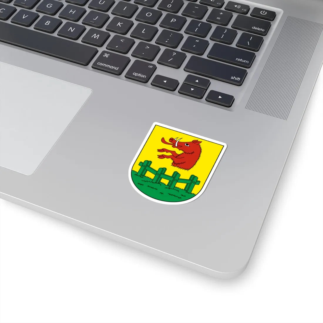 Morschach-blazon (Switzerland) (Coat of Arms) STICKER Vinyl Kiss-Cut Decal - The Sticker Space