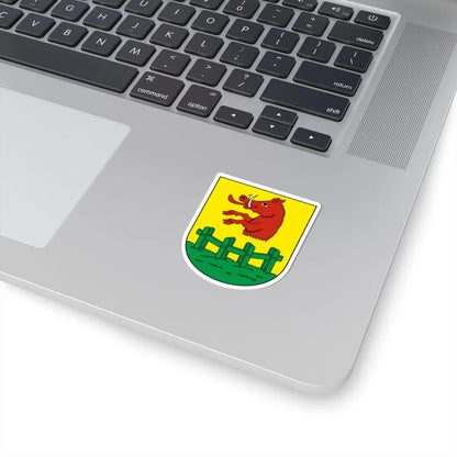 Morschach-blazon (Switzerland) (Coat of Arms) STICKER Vinyl Kiss-Cut Decal - The Sticker Space