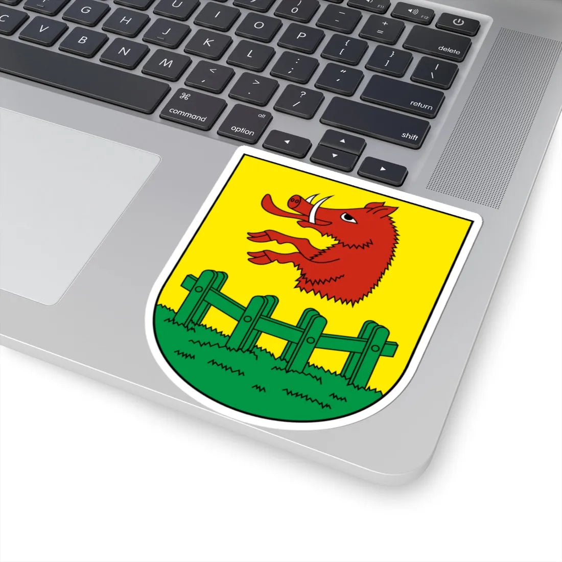 Morschach-blazon (Switzerland) (Coat of Arms) STICKER Vinyl Kiss-Cut Decal - The Sticker Space