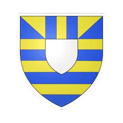 Mortimer (Wales) (Coat of Arms) STICKER Vinyl Kiss-Cut Decal 2 Inch White - The Sticker Space