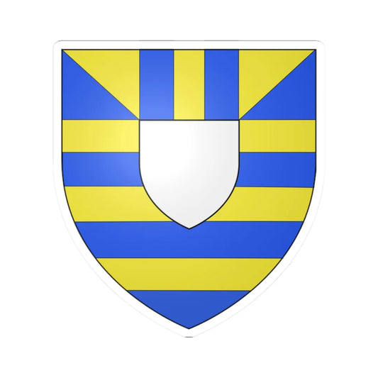 Mortimer (Wales) (Coat of Arms) STICKER Vinyl Kiss-Cut Decal 2 Inch White - The Sticker Space