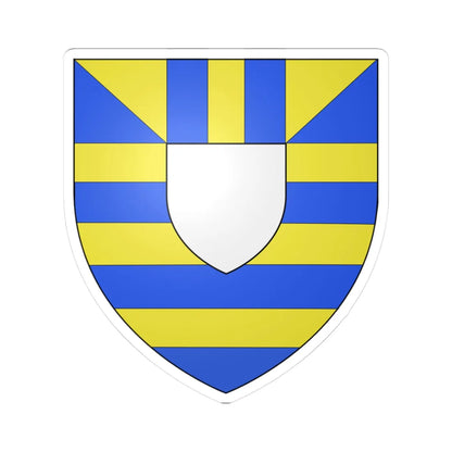 Mortimer (Wales) (Coat of Arms) STICKER Vinyl Kiss-Cut Decal 3 Inch White - The Sticker Space