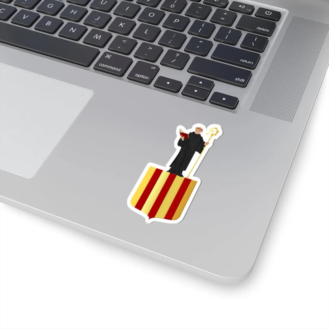 Mortsel wapen2 (Belgium) (Coat of Arms) STICKER Vinyl Kiss-Cut Decal - The Sticker Space