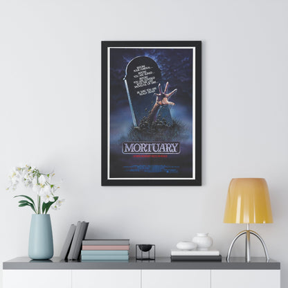 MORTUARY 1982 - Framed Movie Poster-The Sticker Space