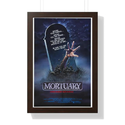 MORTUARY 1982 - Framed Movie Poster - The Sticker Space