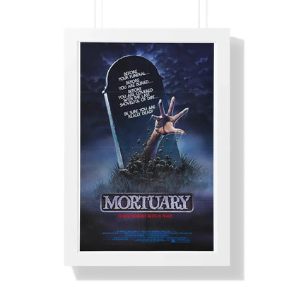 MORTUARY 1982 - Framed Movie Poster - The Sticker Space