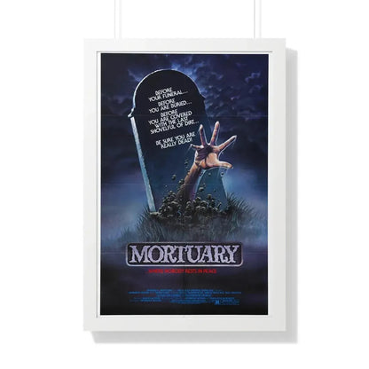 MORTUARY 1982 - Framed Movie Poster - The Sticker Space
