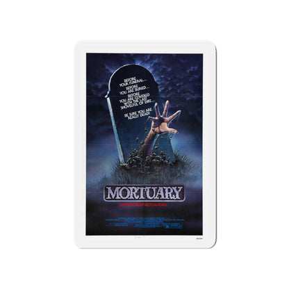 MORTUARY 1982 Movie Poster - Refrigerator Magnet-4" x 4"-The Sticker Space