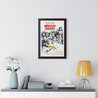 MORTUARY ACADEMY 1988 - Framed Movie Poster-The Sticker Space