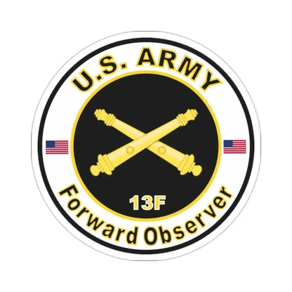 MOS 13F Forward Observer (U.S. Army) STICKER Vinyl Die-Cut Decal 2 Inch - The Sticker Space