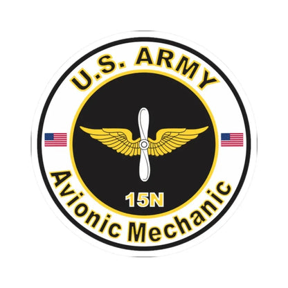 MOS 15N Avionic Mechanic (U.S. Army) STICKER Vinyl Kiss-Cut Decal - The Sticker Space