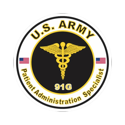MOS 91G Patient Administration Specialist (U.S. Army) STICKER Vinyl Kiss-Cut Decal - The Sticker Space