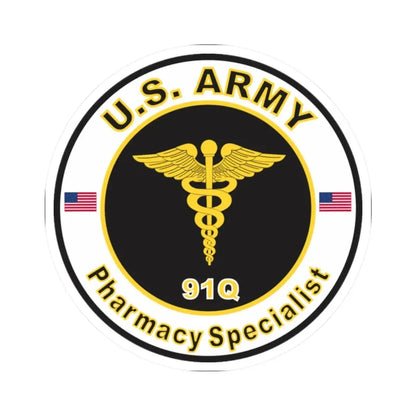 MOS 91Q Pharmacy Specialist (U.S. Army) STICKER Vinyl Kiss-Cut Decal - The Sticker Space