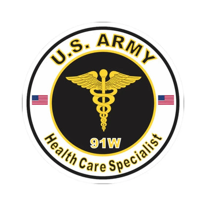 MOS 91W Health Care Specialist (U.S. Army) STICKER Vinyl Kiss-Cut Decal - The Sticker Space
