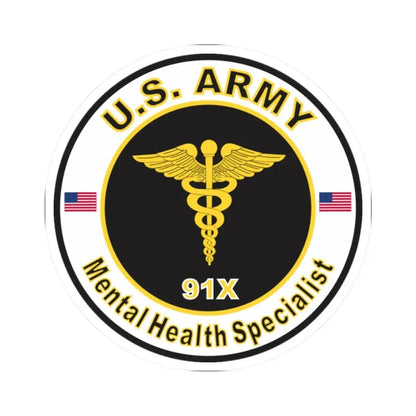 MOS 91X Mental Health Specialist (U.S. Army) STICKER Vinyl Kiss-Cut Decal - The Sticker Space