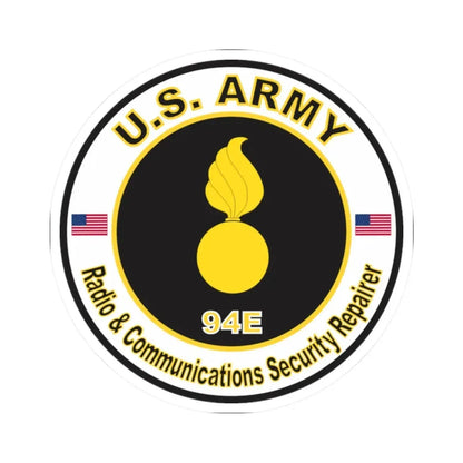 MOS 94E Radio & Communications Security Repairer (U.S. Army) STICKER Vinyl Kiss-Cut Decal - The Sticker Space