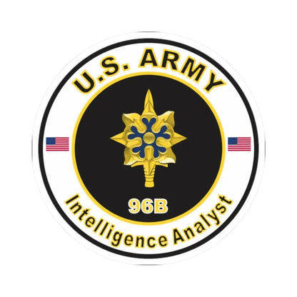 MOS 96B Intelligence Analyst (U.S. Army) STICKER Vinyl Kiss-Cut Decal - The Sticker Space