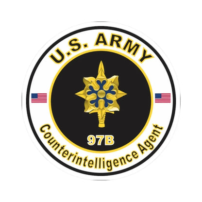 MOS 97B Counterintelligence Agent (U.S. Army) STICKER Vinyl Kiss-Cut Decal - The Sticker Space
