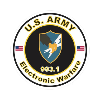 MOS 993.1 Electronic Warfare (U.S. Army) STICKER Vinyl Kiss-Cut Decal 2 Inch White - The Sticker Space