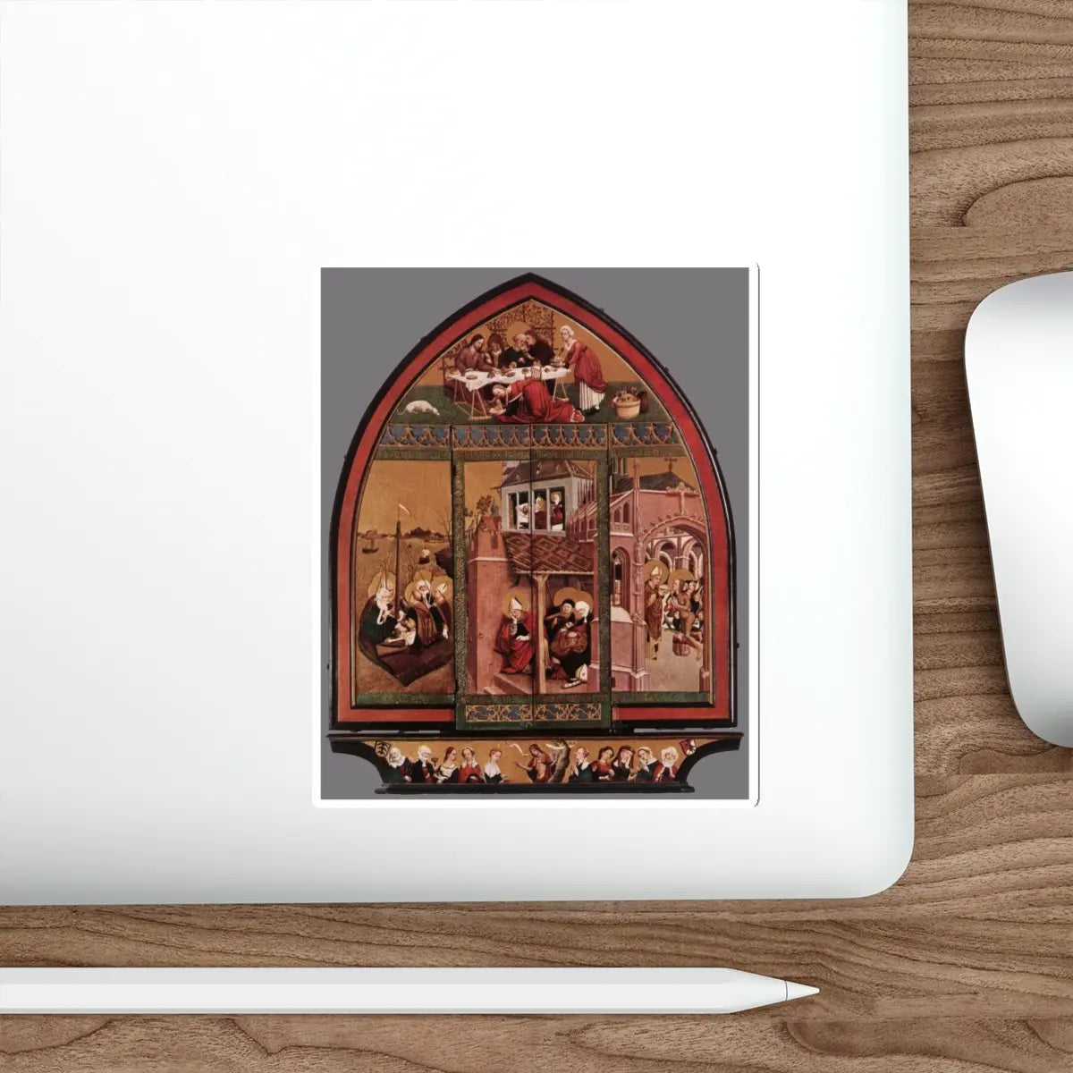 SKU:30427551770313678077 Sticker types:White Shape:Die-Cut Sizes:5" × 5"