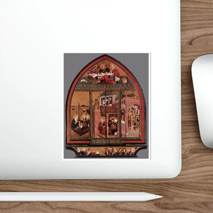SKU:30427551770313678077 Sticker types:White Shape:Die-Cut Sizes:5" × 5"