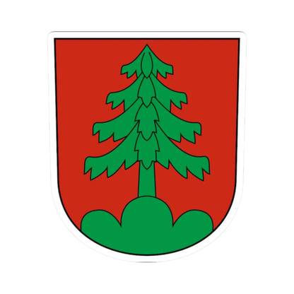 Mosnang-blazon (Switzerland) (Coat of Arms) STICKER Vinyl Kiss-Cut Decal 2 Inch White - The Sticker Space