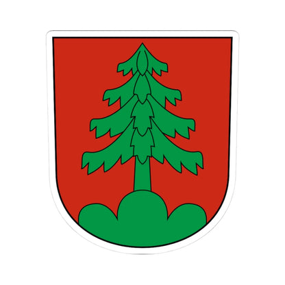 Mosnang-blazon (Switzerland) (Coat of Arms) STICKER Vinyl Kiss-Cut Decal 3 Inch White - The Sticker Space