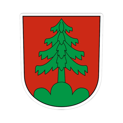 Mosnang-blazon (Switzerland) (Coat of Arms) STICKER Vinyl Kiss-Cut Decal 6 Inch White - The Sticker Space