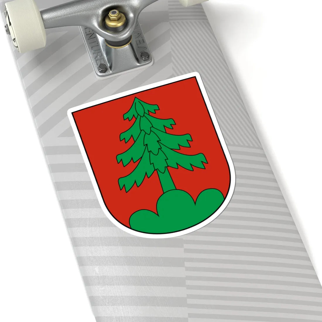 Mosnang-blazon (Switzerland) (Coat of Arms) STICKER Vinyl Kiss-Cut Decal - The Sticker Space