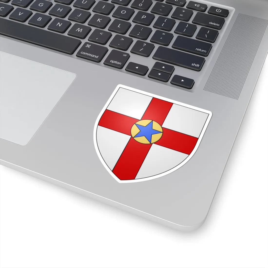Mosta coa (Malta) (Coat of Arms) STICKER Vinyl Kiss-Cut Decal - The Sticker Space